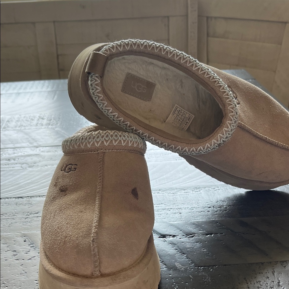 UGG Classic Tan Suede Slippers